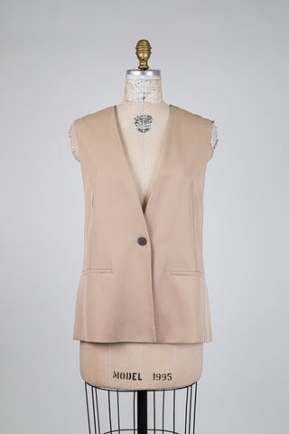 Blazer sans manches sable (6)