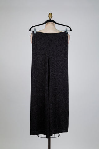 Pantalon confort noir éclats de minuit (S)