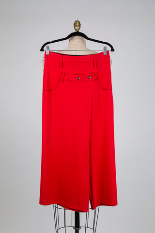 Pantalon sarouel rouge flamme (S+M)