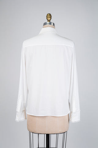 White blouse with lace details (4)