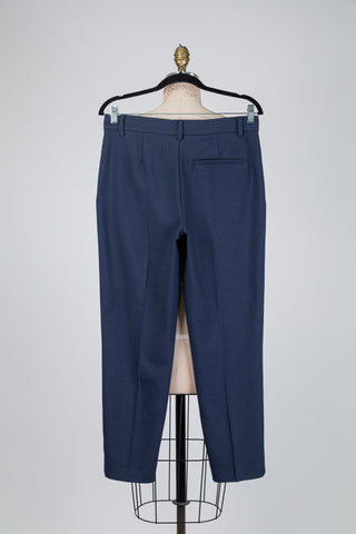 Pantalon tailleur marine (S)