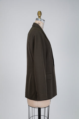Timeless deep green blazer (6)