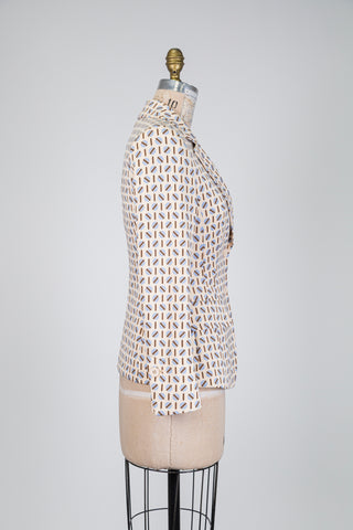 Blazer beige grains de café (XS+S)