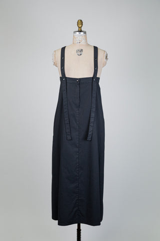 Charcoal Grey Strappy Dress (S)