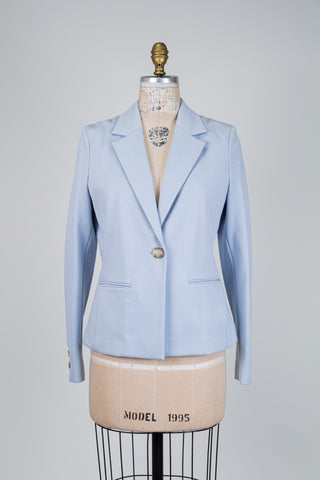 Shimmery Light Blue Blazer (8)