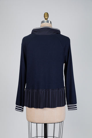 Tunique marine façon sweatshirt (S/M)