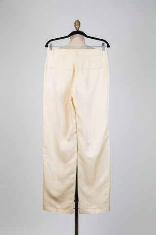 Ivory wide-leg tailored trousers (8)