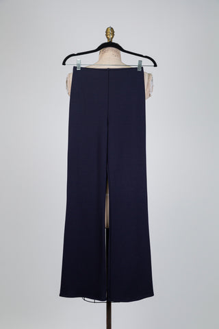 Navy fitted leggings (XS)