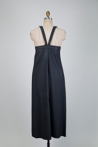 Charcoal Grey Strappy Dress (S)