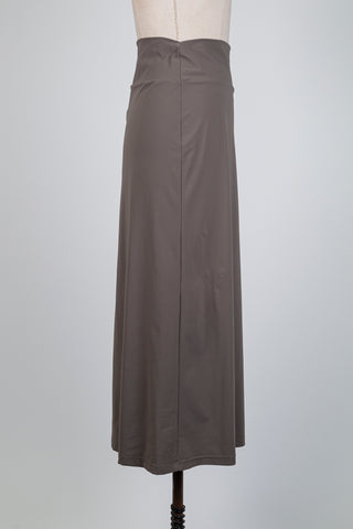 Greenish grey microfiber skirt (XS-M-L-XL)