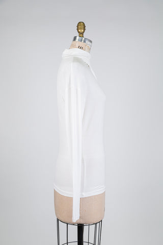 Cream cable knit turtleneck sweater (SML)