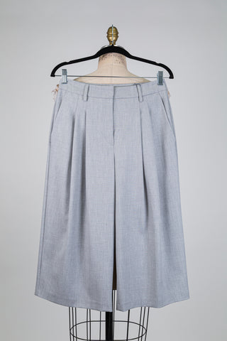 Grey cropped tailored trousers (6)
