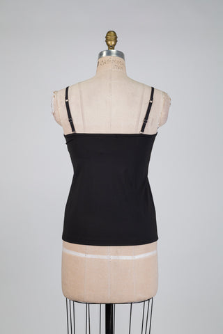 Top bustier à boucle scintillante (S)