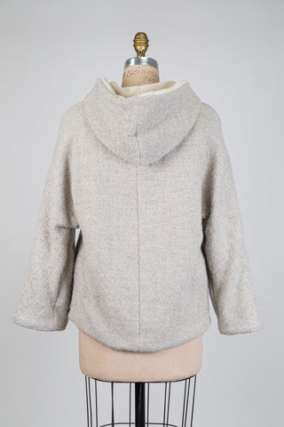 Veste réversible en tricot et poil de toutou (6)