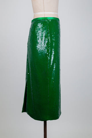 Desire green pencil skirt (6/8)