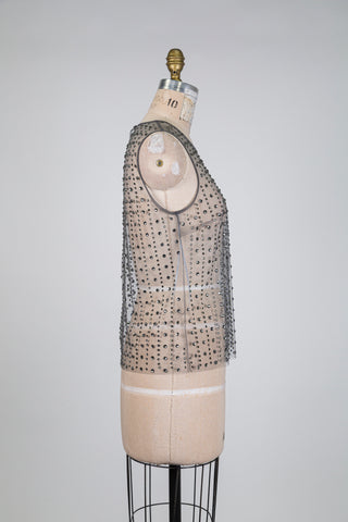 Débardeur diaphane de luxe (8+12)