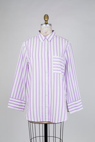 Lilac and white striped blouse (12)