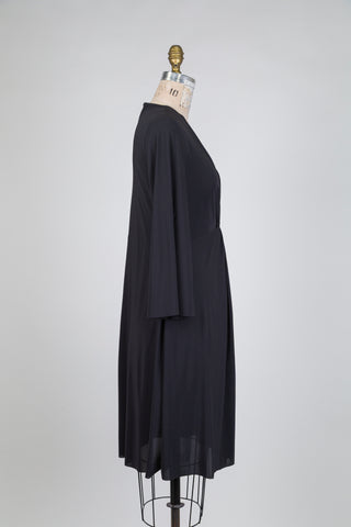 Robe noire à détail twisté (8 à 14)