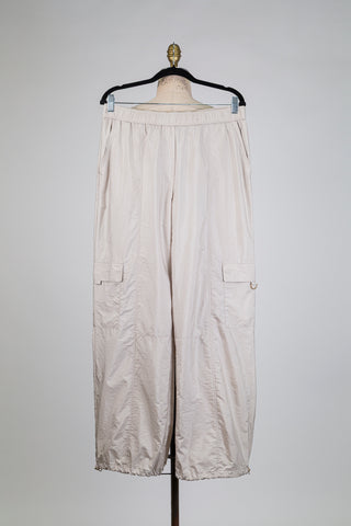 Pantalon cargo ultra léger beige (10)