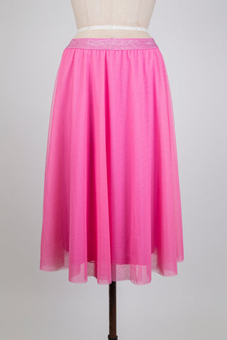 Hot pink tulle skirt (8+10)
