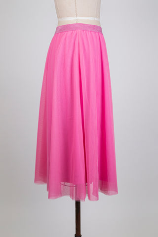 Hot pink tulle skirt (8+10)