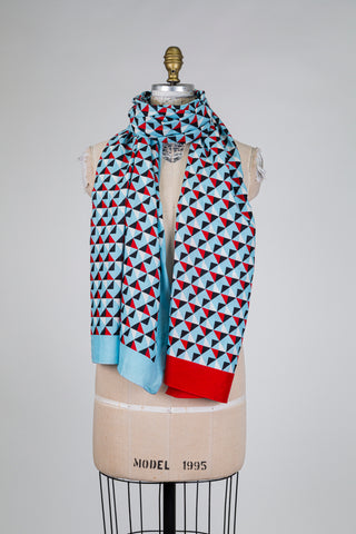 Colorful quad scarf (OS)