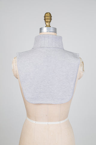 Faux col gris pâle (TU)