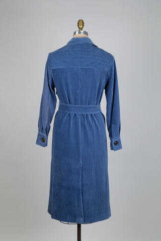 Veste en corduroy "blue velvet" (0)