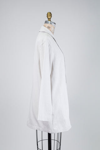 Blazer gris clair à estampe tout en douceur (S+M+)