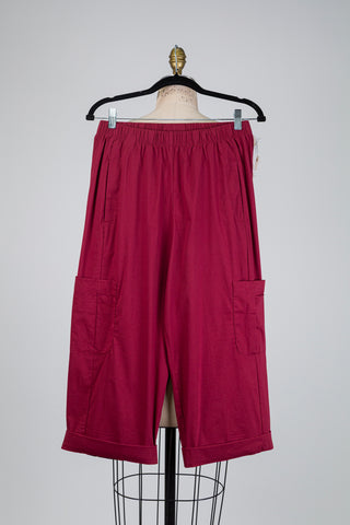Pantalon cargo bordeaux (S/M)