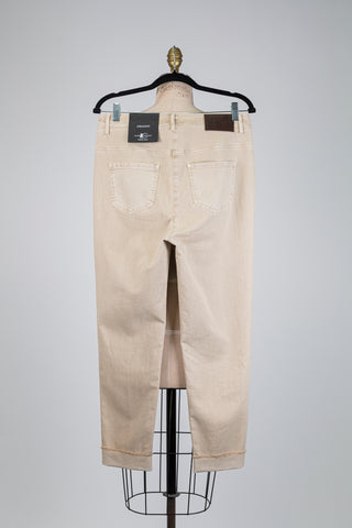 Sand beige denim trousers (10)