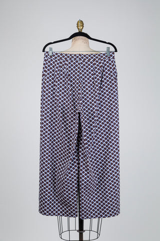 Pantalon à motif brun noisette (M/L)
