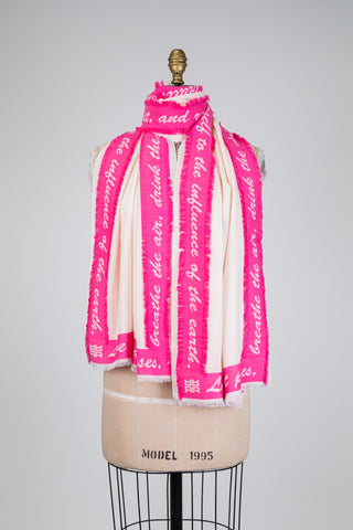Inspirational quote scarf (OS)