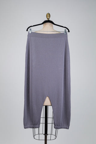Sarouel gris en maille (S+M)