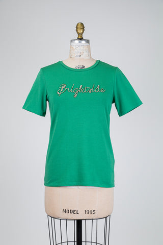 Green "Brightside" Rhinestone T-Shirt (6)
