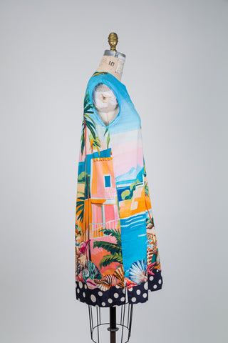Robe azur tropical (4+8)