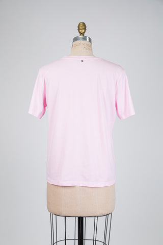 T-shirt rose "SUN, SEA and a carefree me" (6)