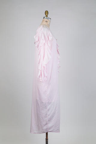 Pink dress with cascading ruffles (6)