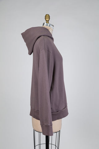 Taupe brown fleece sweatshirt (M)