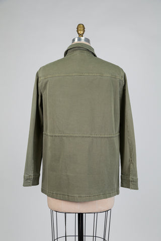 Military green utility jacket (36-40-42)