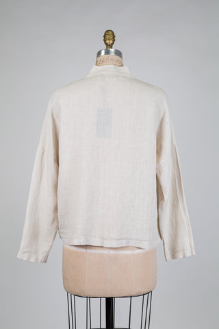 Beige linen jacket (8+14)