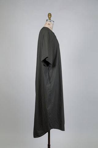 Boreal green kimono sleeve dress (S+)