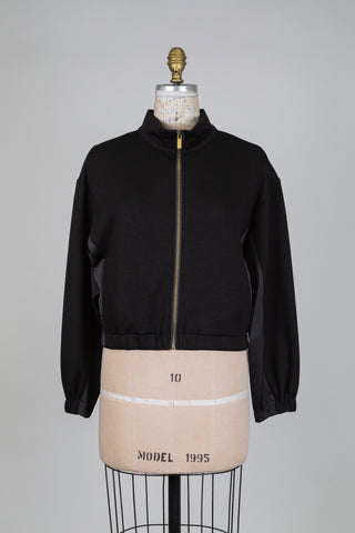 Ensemble track suit effet tuxedo noir (S+M)