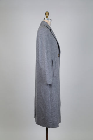 Manteau gris en mélange de laine vierge (4+10)