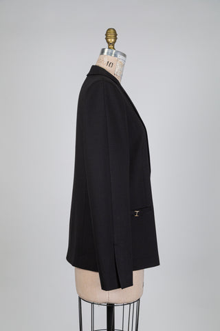 Blazer noir à poches bijoux (10 à 16)