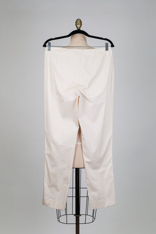 Light cream cotton trousers (10+12)