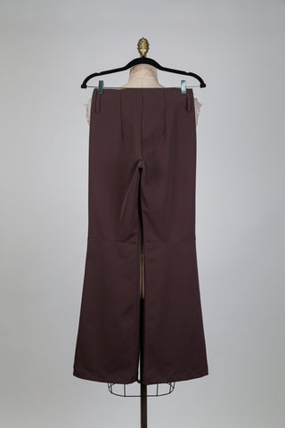 Pantalon gainant brun chocolat (4+6)
