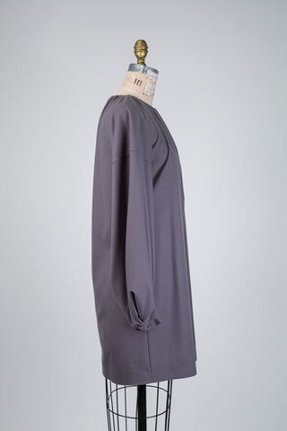 Gray tunic with puff sleeves (0+8)