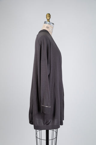 Cardigan anthracite à détails lumineux (6+)