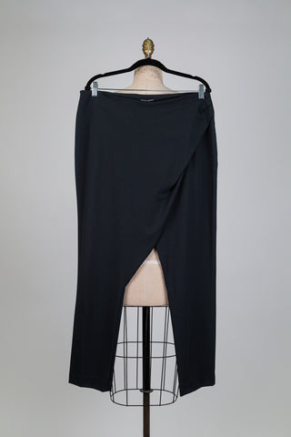 Boreal green wrap-effect trousers (L+XL)